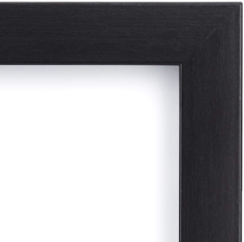 Rectangular Picture Frame Set / Black / 5 x 7