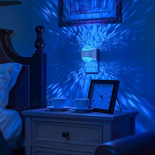 Briignite Night Lights Plug into Wall, Projector Night Light for Bedroom