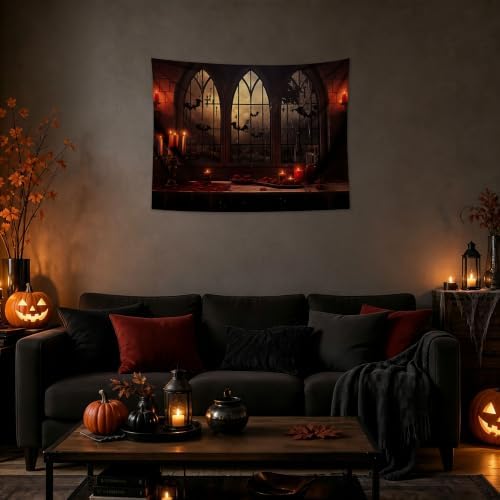 QGHOT Halloween Tapestry Wall Hanging 28.7"x37.4"
