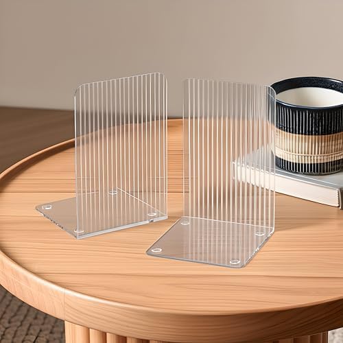 Book Ends / Clear / Set of 6