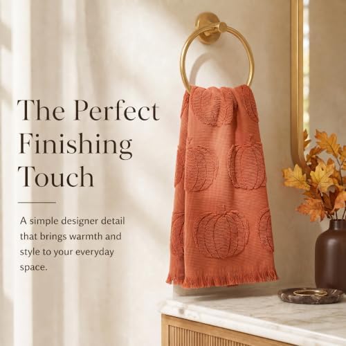 KIBAGA Decorative Fall Hand Towels for Your Bathroom Or Kitchen
