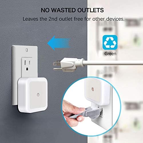 Sujeet Night Light, Night Lights Plug into Wall 8-Pack, Nightlight Plug in Night Light, Dusk to Dawn Night Lamp Led