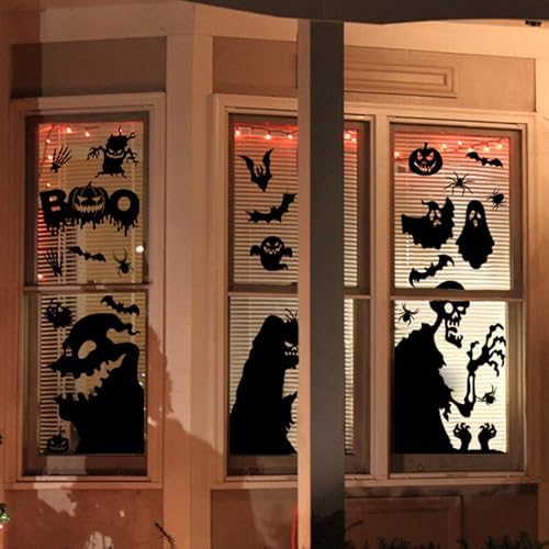 Halloween Window Clings Decor for Halloween Decorations