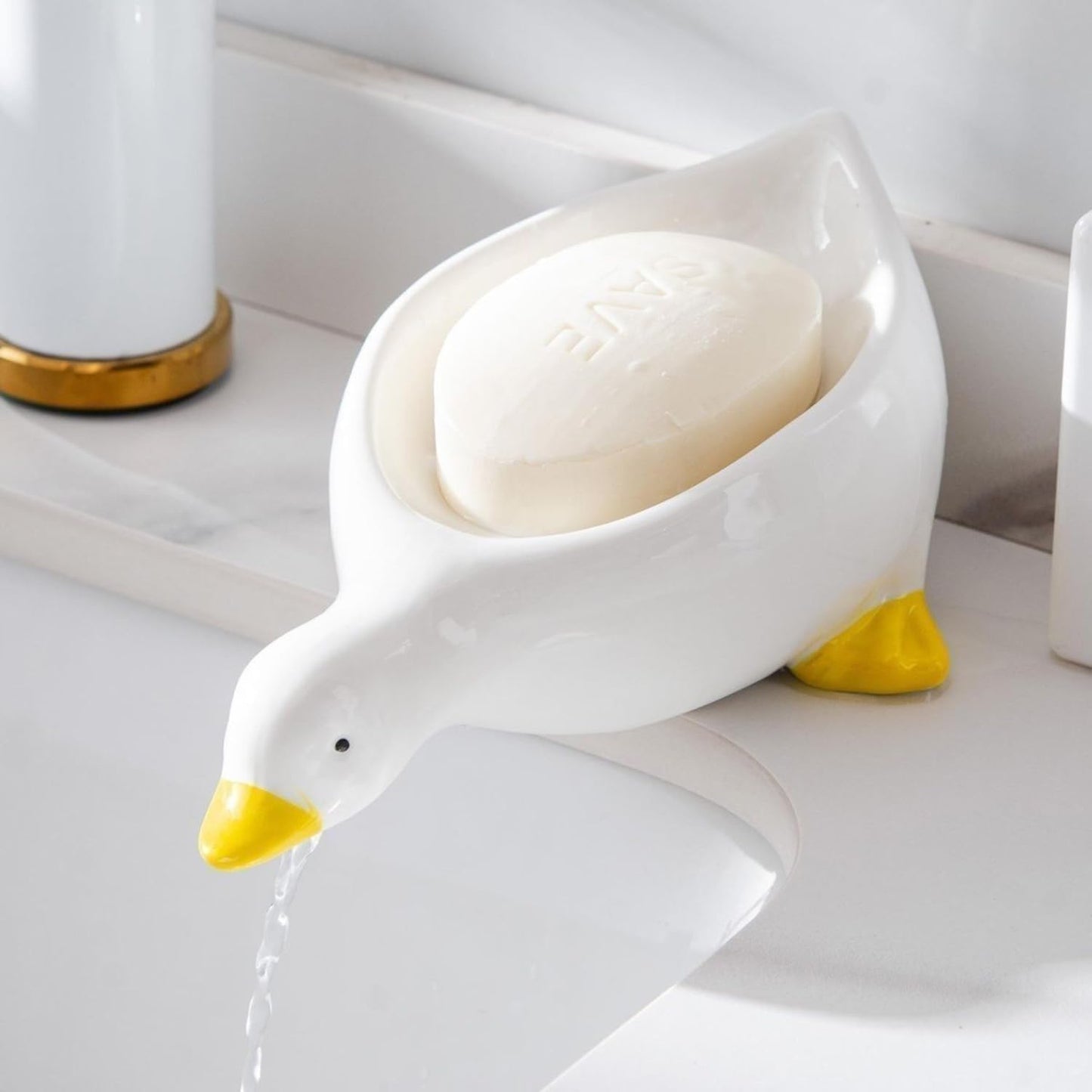 Ceramic Soap Holder / Duck Ceramic Soap Dish