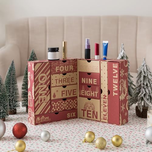 Soul & Lane - Empty Advent Calendar Boxes to Fill, 12 Days of Christmas