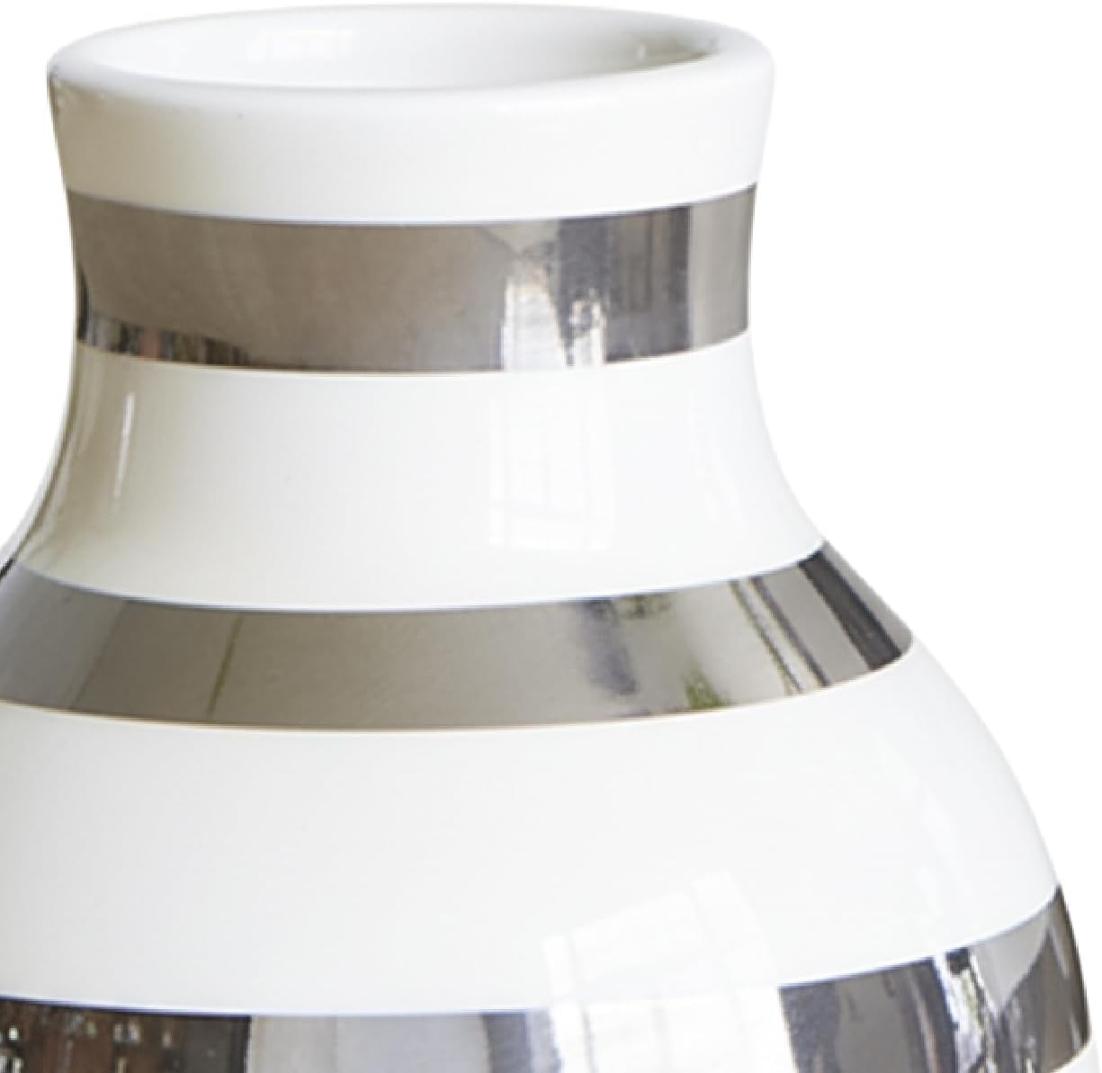 Kahler Omaggio Vase / 12.5 Cm / Silver / 4.9 Inch