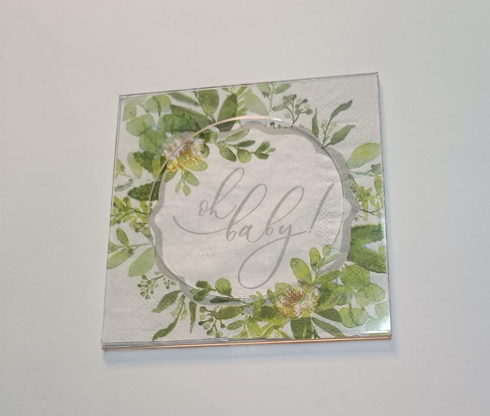DIY Acrylic Coasters / Coasters+ Holder / Clear / Set of 6