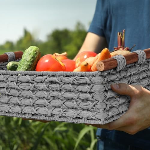 Basket for Toilet Paper Storage Baskets for Decor Organizing