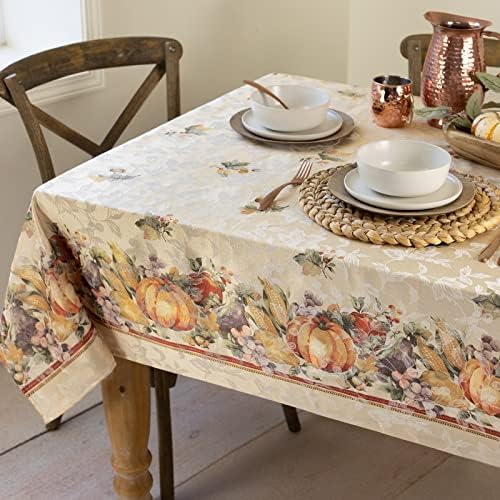 Benson Mills Jubilee Jacquard Tablecloth (52" x 70" Rectangular)