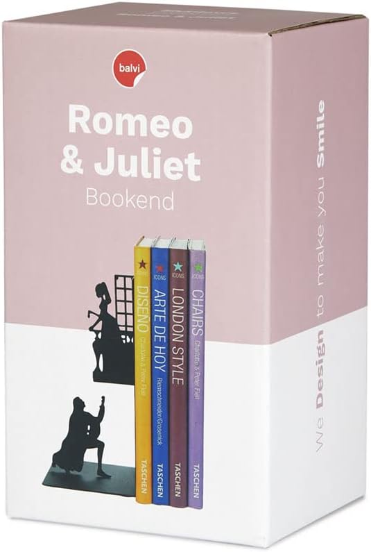 Romeo & Juliet Metal Bookend