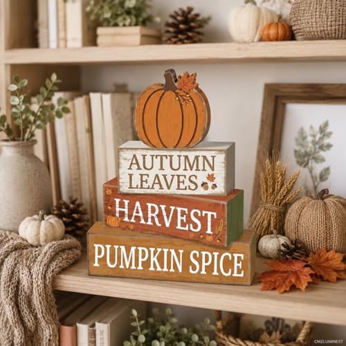 Harvest Pumpkin Fall Decor, Fall Decorations for Home