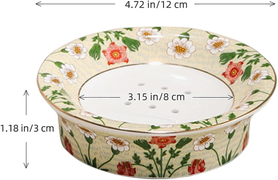 Double-Layer Round Soap Tray / Style B