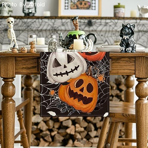 Artoid Mode 210 GSM Halloween Table Runner Home Party Decor 13x72 Inch