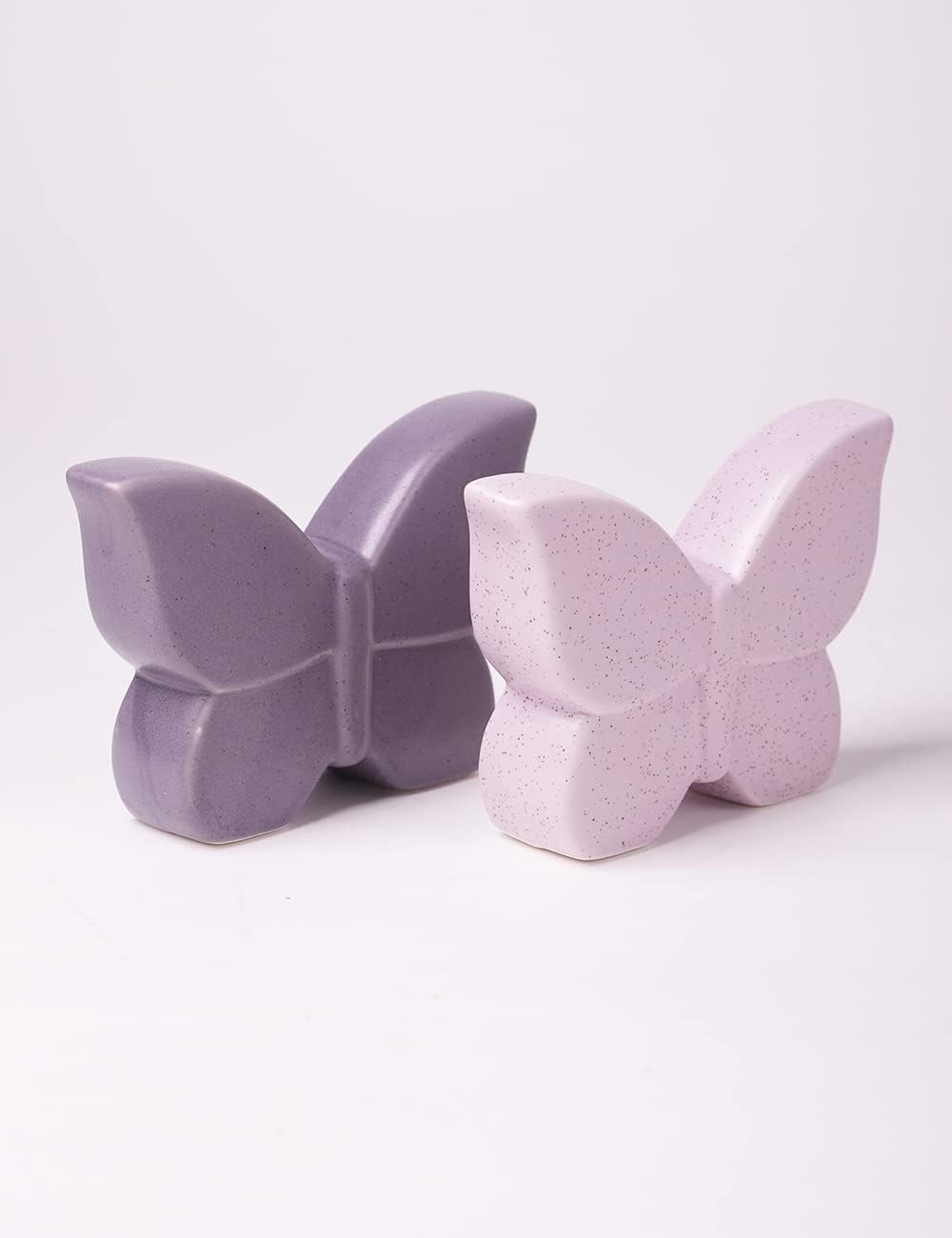 Butterfly Decor Statue Animal Figurine Gift Modern Art Sculpture / 4.7 Inch / Set of 2