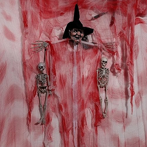 410 x 80 in Halloween Creepy Cloth for Yard and Outdoor Decorations,Blood