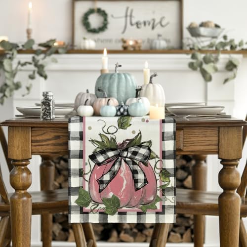 Artoid Mode 210 GSM Fall Table Runner Home Party Decor 13x72 Inch