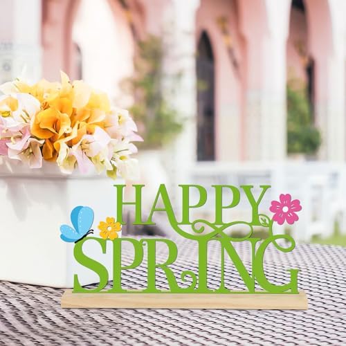 Metal Happy Valentine's Day Sign Decorations for Home Party Shelf Mantel