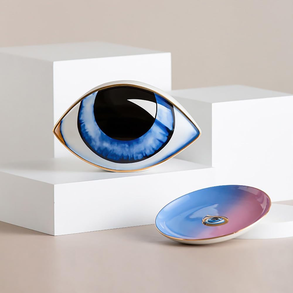 Evil Eye Statue / Blue