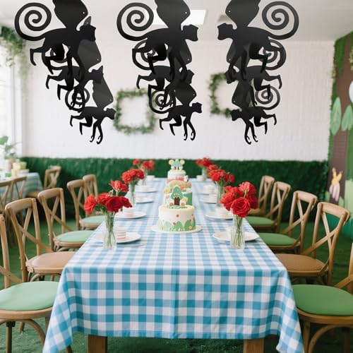 Preboun 15 Pcs Wizard Party Decoration Flying Hanging Monkey Banner