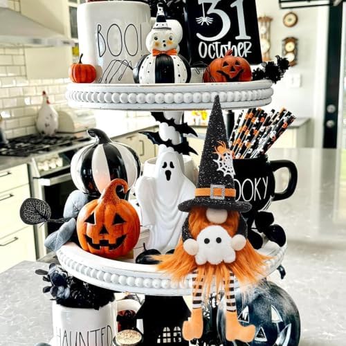 Attiigny Halloween Decoration Gifts Plush Gnomes with Cute Spooky