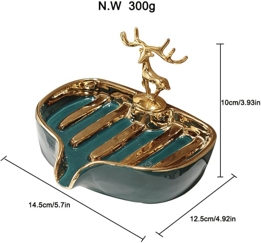 Ceramic Vanity Tray / Green