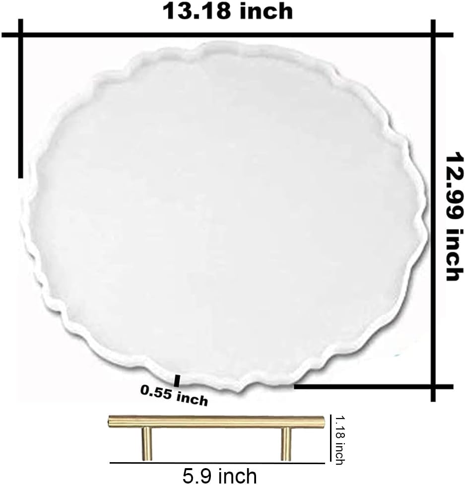 Large Silicone Tray Mold / 13 Inch
