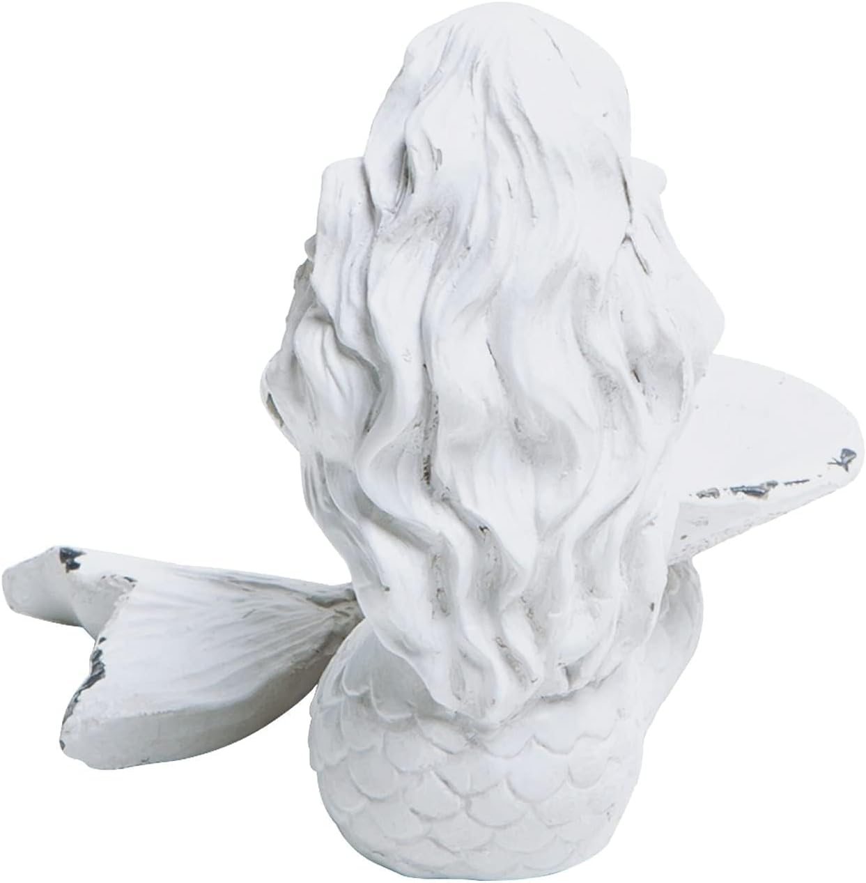 Vintage Small Figurine Ring Holder / White