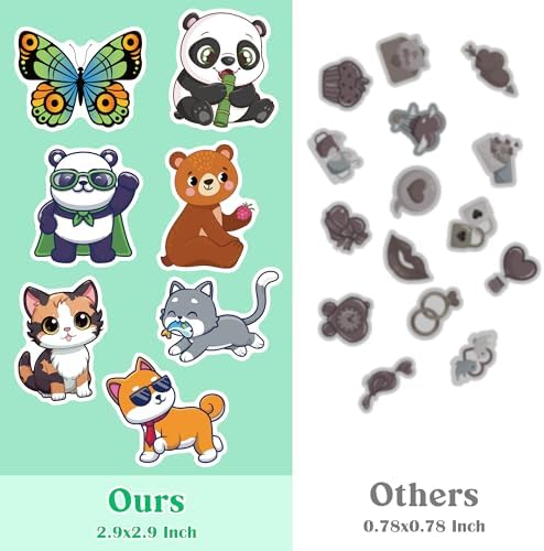 Back to School Supplies - 100 PCS Water Bottle Stickers for Kids,Cute Animal Aesthetic Sticker Pack - Vinyl Kawaii Stickers for Girls Boy Classroom Prizes,Party Favors for Scrapbook, Laptops, Journal