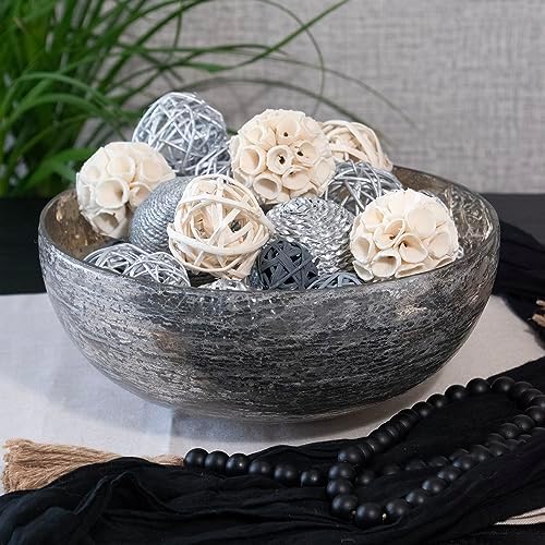 ANDALUCA Decorative Balls Orbs Bag (Silver)