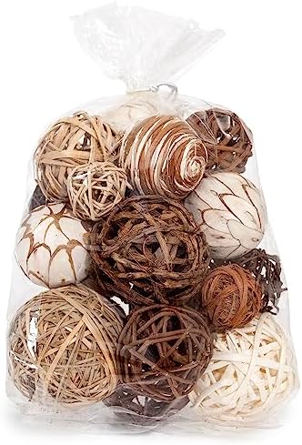 ANDALUCA Decorative Balls Orbs Bag (Beige)