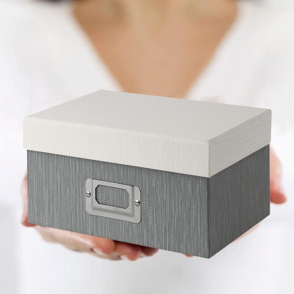 Photo Boxes / in Waterproof Storage Boxes / Dark Grey#031 / 4 Inch