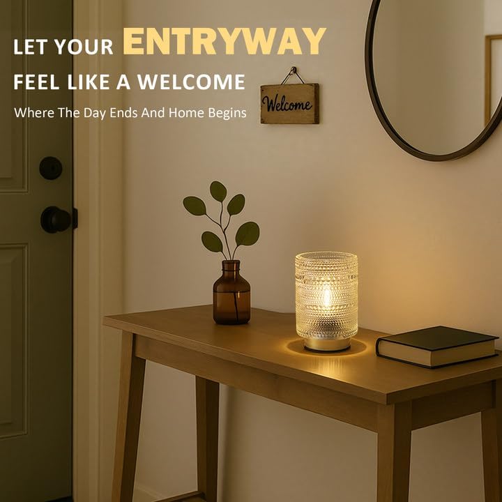 Small Battery operated Lamp / Transparent