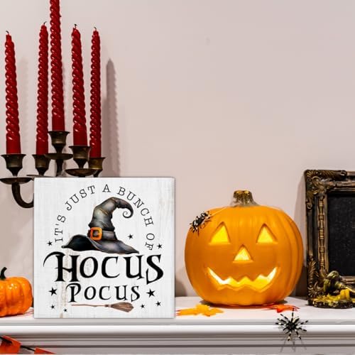 Halloween Decor, Halloween Home Decorations, Farmhouse Saying Wooden Sign