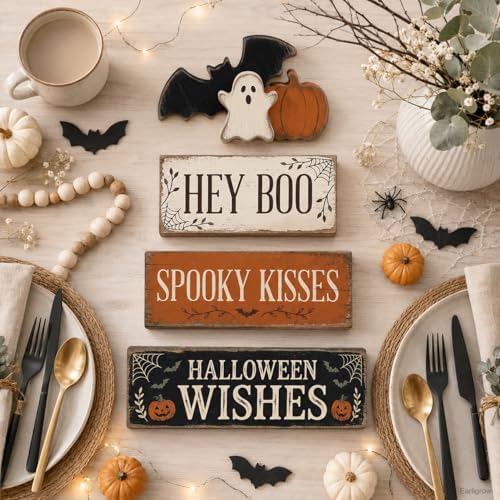 Halloween Decor Indoor, Halloween Decorations for Home Kitchen