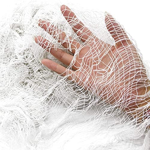 5 Pcs Halloween Creepy Cloth, 30 x 72 Inch Scary Spooky Fabric Cloth, Freaky Loose Weave Fabric Creepy Gauze for Halloween Party Decoration (3 Black + 2 White)