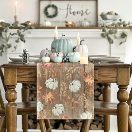 Artoid Mode 210 GSM Fall Table Runner Home Party Decor 13x60 Inch