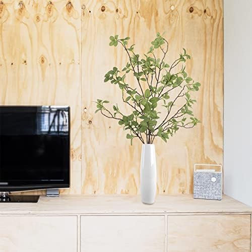 41.3’’ Tall Fake Plants Branches Faux Greenery Ficus Twig Leaf / Green / Set of 2