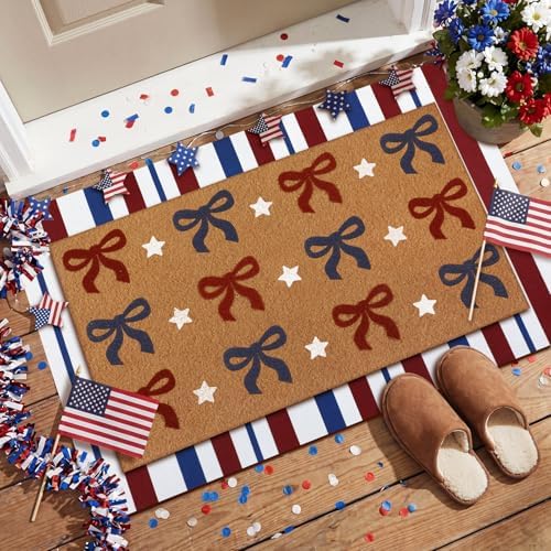 Tinideya 2 23.6 X 35.4 Inches Bow Red Blue White