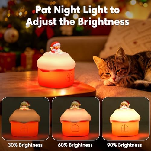 Santa Silicone Night Light Official Licensed Genuine Christmas Decor Gifts