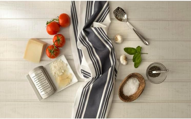 All-Clad Dual-Purpose Kitchen Towels: Highly Absorbent - 100% Cotton, 17"x30" Dish Towels for Cleaning & Drying Dishes