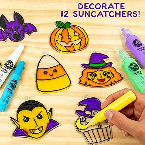 Made By Me Create Your Own Window Art Kit, Halloween Suncatchers