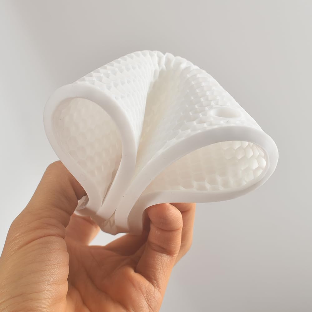6 Packs Multipurpose Non Slip Heat Resistant Pot Holder / White