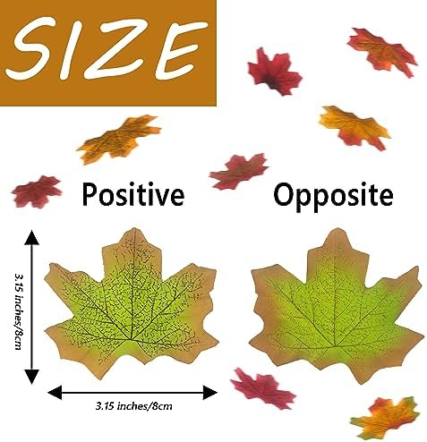 SITUMEIZI Fall Leaves Fake Fall Decorations for Home