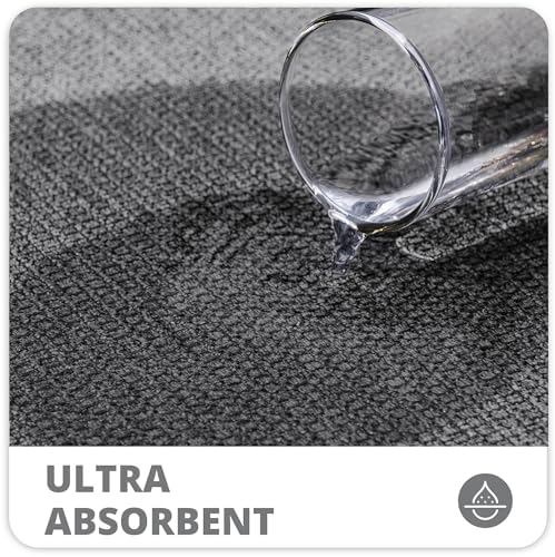 Bath Mat,Ultra Thin Bathroom Runner Rugs,Large Bath Mats for Bathroom,Quick Dry,Non-Slip,Machine Washable,Low Pile,Bath