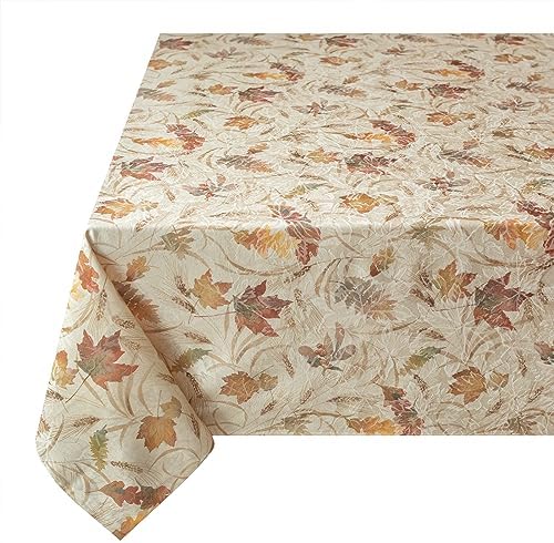 Benson Mills Natures Leaves Autumn Tablecloth (60" x 84" Rectangular)