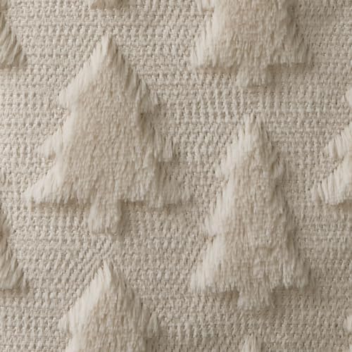 DFXSZ Christmas Tree Pillow Covers 18x18 Set of 2 Christmas Decor Beige