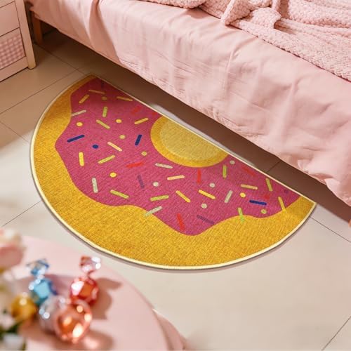 Donut Welcome Mat Entrance Cute Donut Rug Bakery Door Mat Entryway Doormat