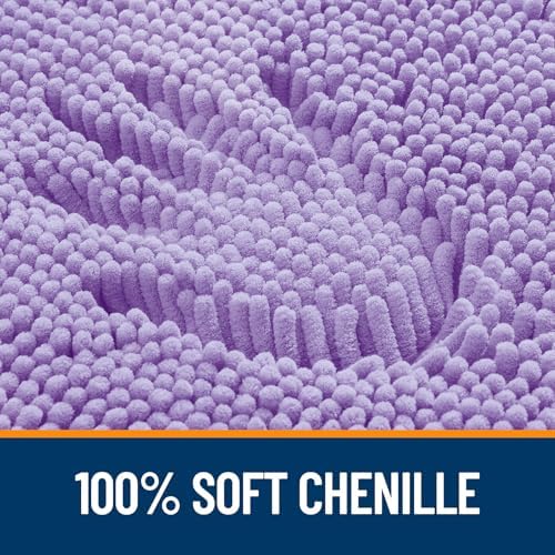 OLANLY Large Bathroom Rugs 40x32, Extra Soft Absorbent Chenille Bath Rugs