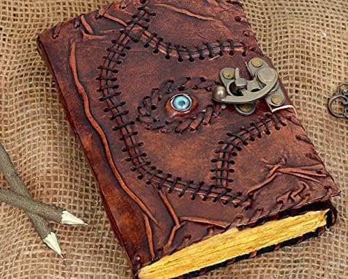 Hocus Pocus Book of Spells Hocus Pocus Spell book Prop Gifts Halloween Decorations Decor Leather Journal Writing Book Of shadow Best Christmas Gifts For Men And Women