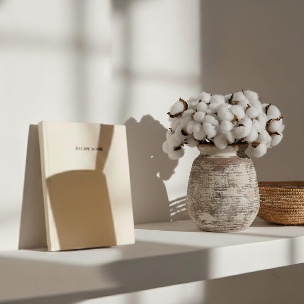 Ceramic Rustic Vase / 18077-fired Terra Clay